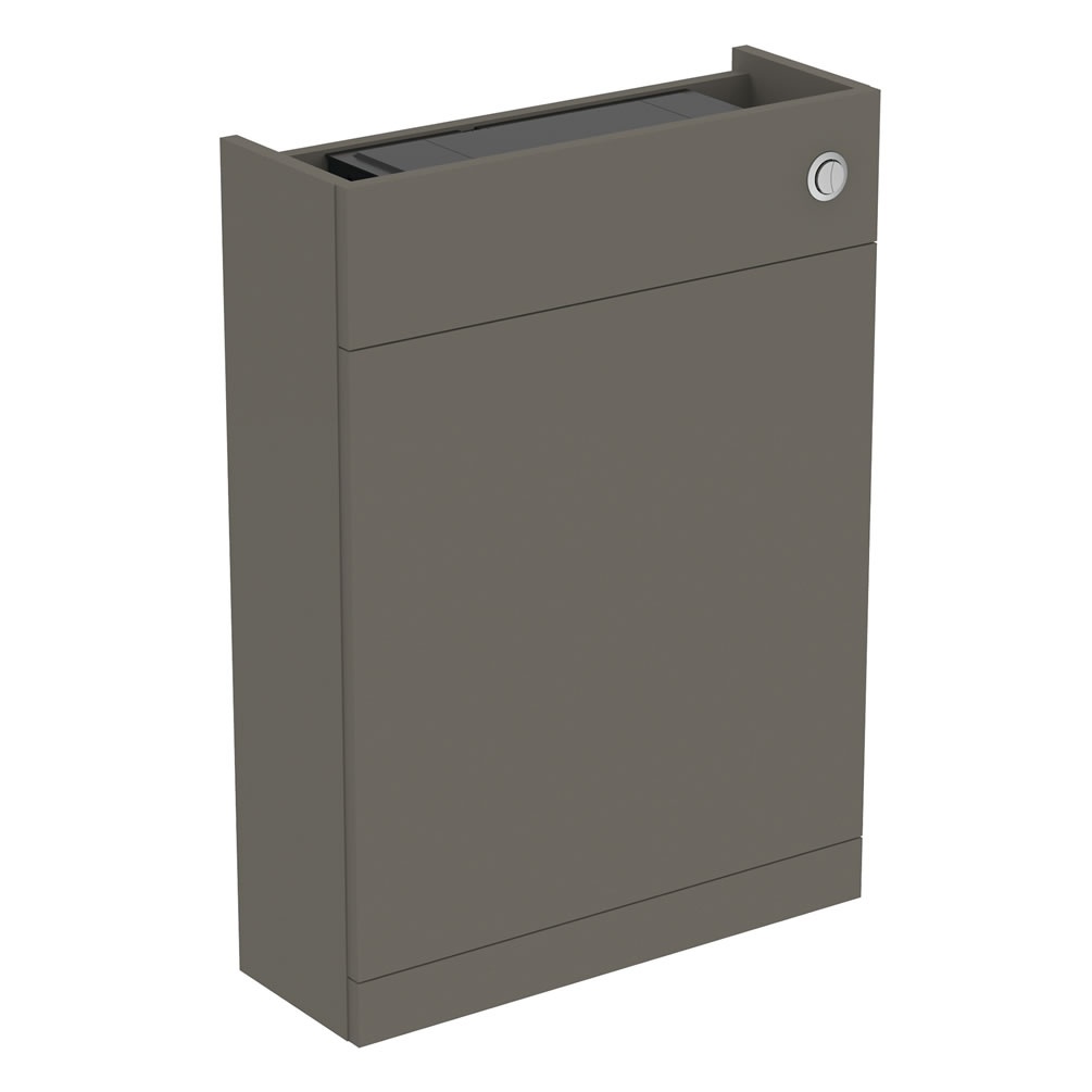 Cutout image of Ideal Standard i.Life S Matt Quartz Grey Compact WC Unit & Dual-Flush Cistern